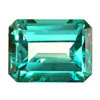 9x7 mm Faceted Octagon Paraiba Topaz in AAA Grade