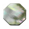 24 mm Octagon Grey Mother of Pearl in AA grade Not Drilled