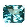 12x10 mm Octagon Shape Simulated Sapphire in Fine Grade